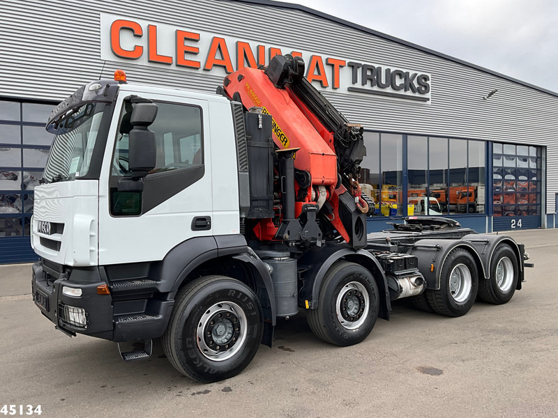 Iveco Stralis AD410T44 8x4 Palfinger 44 Tonmeter laadkraan + Fly-Jib Just 222.398 km! - Sattelzugmaschine: das Bild 2 Iveco Stralis AD410T44 8x4 Palfinger 44 Tonmeter laadkraan + Fly-Jib Just 222.398 km! - Sattelzugmaschine: das Bild 2