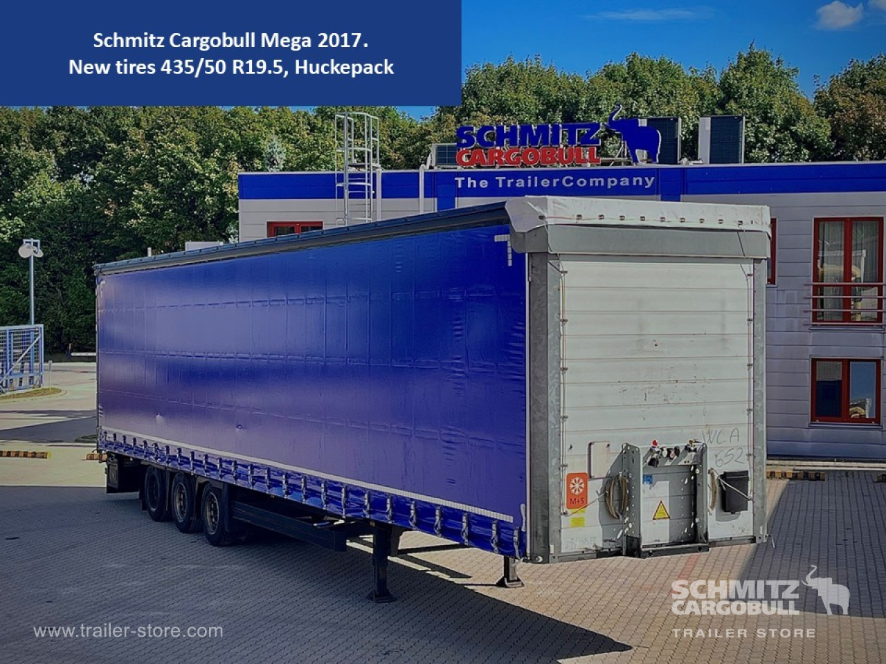 SCHMITZ Curtainsider Mega - Planenauflieger: das Bild 1 SCHMITZ Curtainsider Mega - Planenauflieger: das Bild 1
