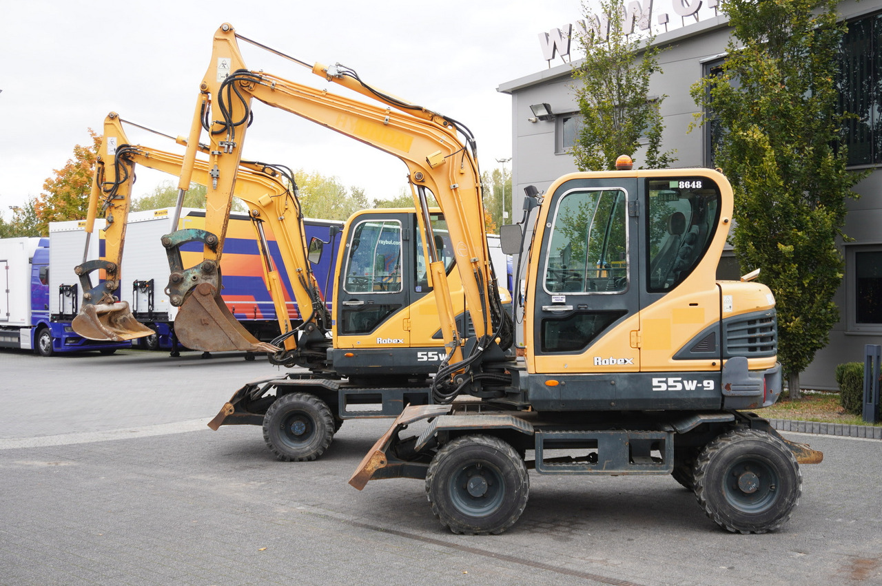 Hyundai Robex 55W-9 Wheeled Excavator 5.5t / 2 unit - Mobilbagger: das Bild 1 Hyundai Robex 55W-9 Wheeled Excavator 5.5t / 2 unit - Mobilbagger: das Bild 1