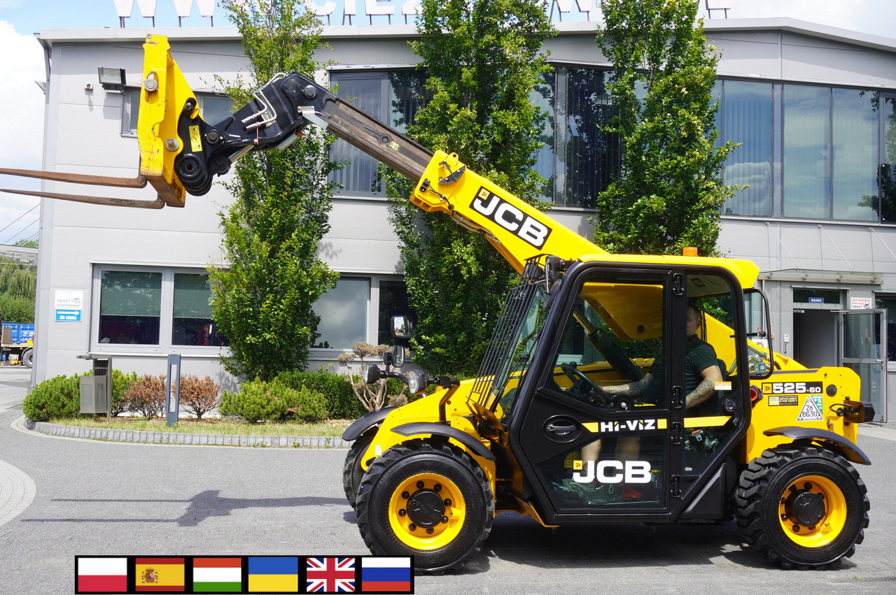 JCB 525-60T5 / 2022 / 860 MTH! / 2.5 T / Reach 6 m / joystick - Teleskopradlader: das Bild 1 JCB 525-60T5 / 2022 / 860 MTH! / 2.5 T / Reach 6 m / joystick - Teleskopradlader: das Bild 1