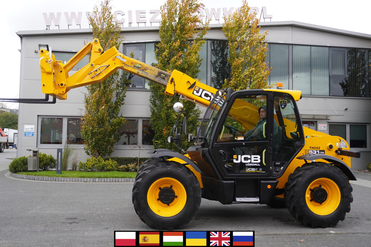 JCB 531-70 / 900 MTH telescopic charger! / 3.1 T / 7 M - Teleskopradlader: das Bild 1 JCB 531-70 / 900 MTH telescopic charger! / 3.1 T / 7 M - Teleskopradlader: das Bild 1