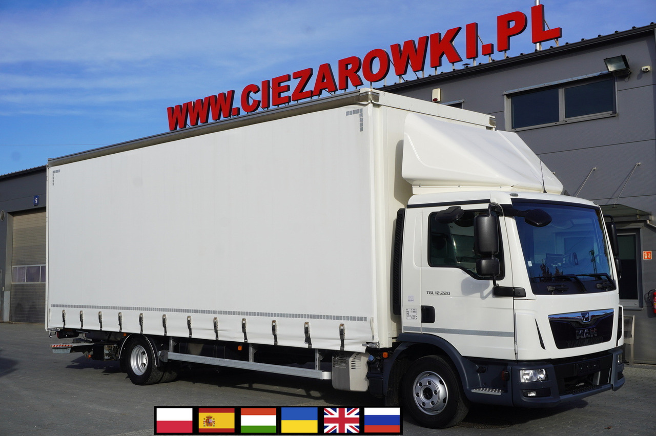 MAN TGL 12.220 / Curtainsider 19 EPAL / 140 tho. km - Plane LKW: das Bild 1 MAN TGL 12.220 / Curtainsider 19 EPAL / 140 tho. km - Plane LKW: das Bild 1