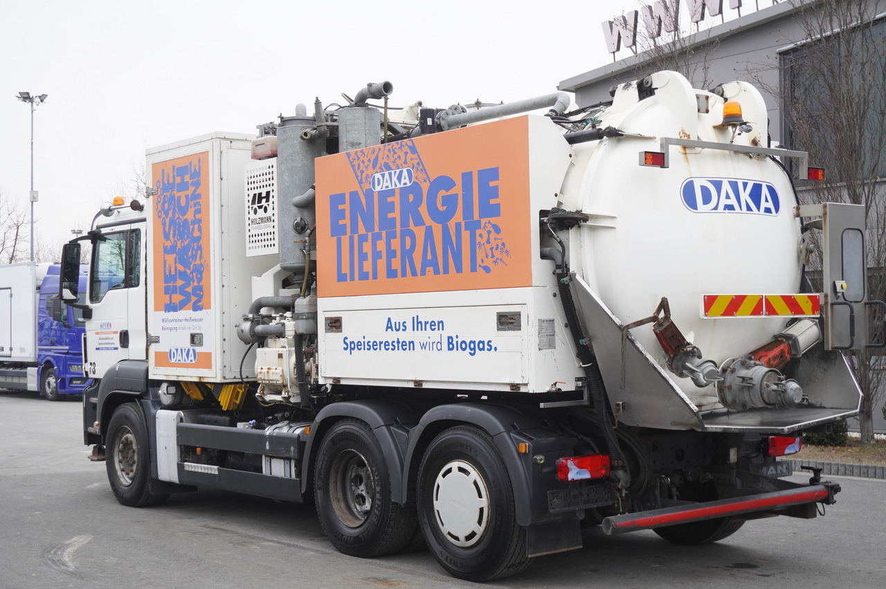 MAN TGS 26.360 / Holzmann Fahrzeugbau HBS 28/120.00 kitchen waste vehicle / Euro 5 - Müllwagen: das Bild 3 MAN TGS 26.360 / Holzmann Fahrzeugbau HBS 28/120.00 kitchen waste vehicle / Euro 5 - Müllwagen: das Bild 3