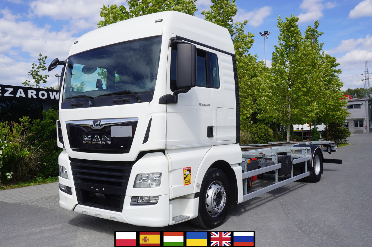MAN TGX 18.430 / BDF 7.5 m / sleeping cab / 2021 - Containerwagen/ Wechselfahrgestell LKW: das Bild 1 MAN TGX 18.430 / BDF 7.5 m / sleeping cab / 2021 - Containerwagen/ Wechselfahrgestell LKW: das Bild 1
