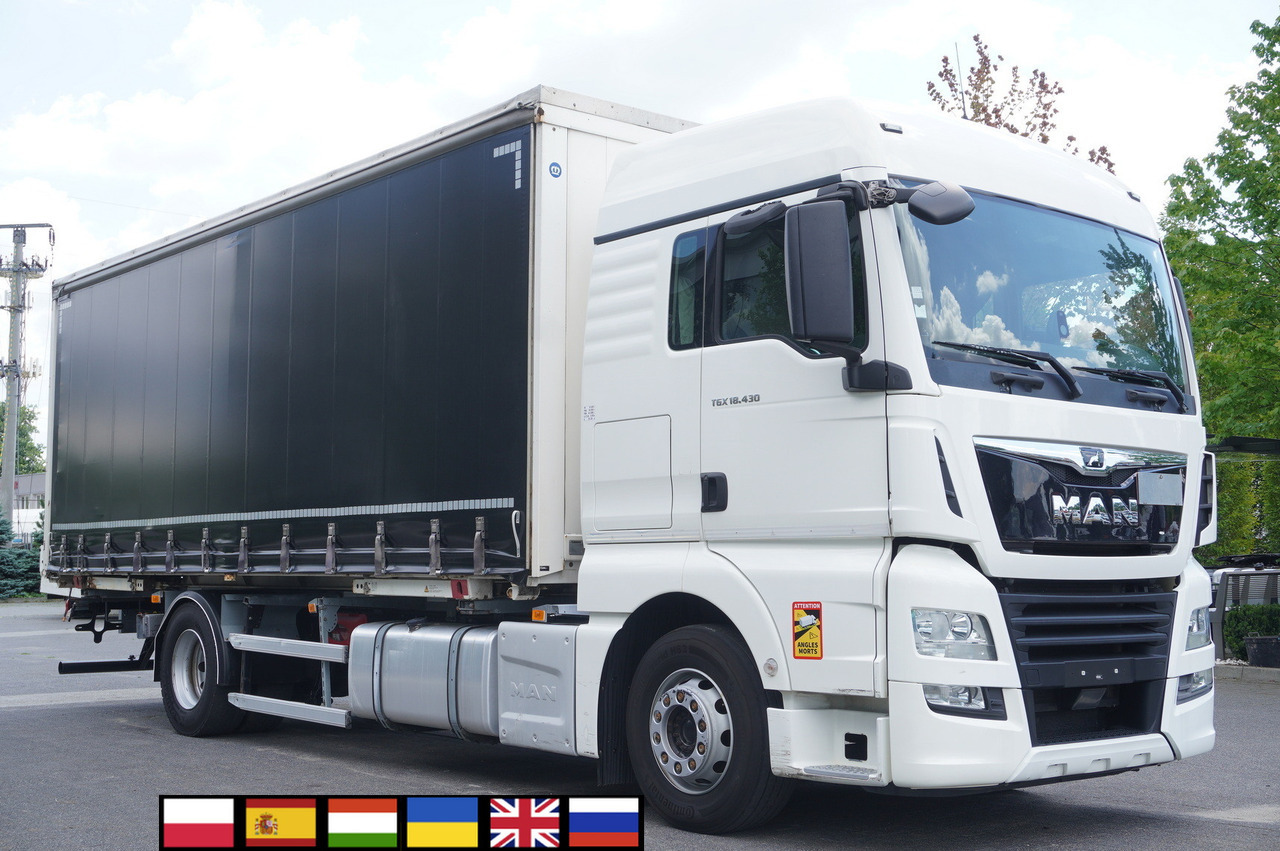 MAN TGX 18.430 / Curtainsider 18 EPAL / sleeping cab / 2021 - Plane LKW: das Bild 1 MAN TGX 18.430 / Curtainsider 18 EPAL / sleeping cab / 2021 - Plane LKW: das Bild 1