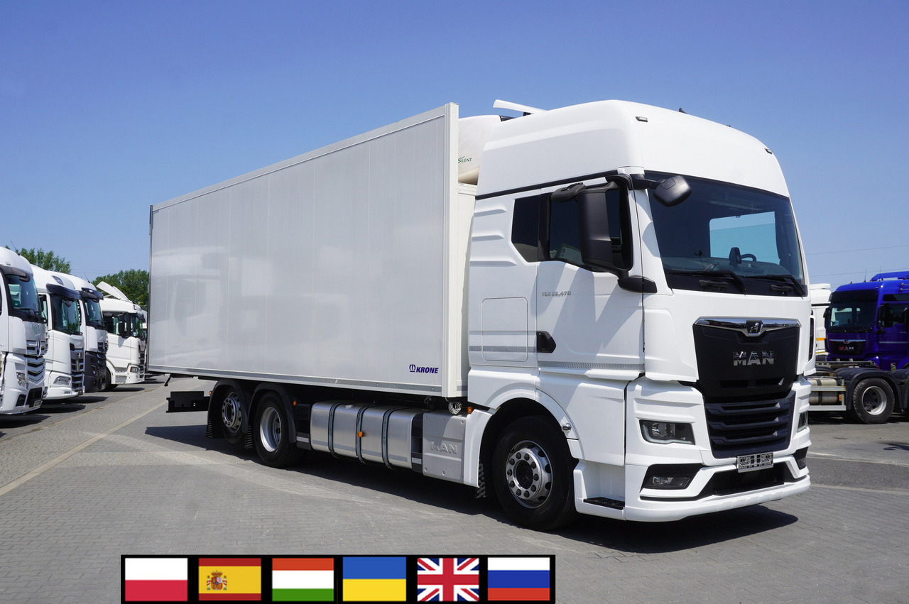 MAN TGX 26.470 / 2022 / Krone Refrigerator 40 EPAL Multitemp Dopplestock / Carrier Supra 950 MT - Kühlkoffer LKW: das Bild 1 MAN TGX 26.470 / 2022 / Krone Refrigerator 40 EPAL Multitemp Dopplestock / Carrier Supra 950 MT - Kühlkoffer LKW: das Bild 1