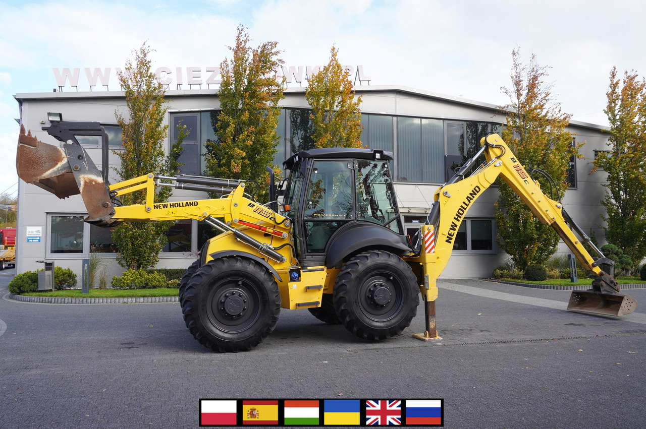 NEW HOLLAND B 115 C backhoe loader / 1000 MTH ! / 2021 - Baggerlader: das Bild 1 NEW HOLLAND B 115 C backhoe loader / 1000 MTH ! / 2021 - Baggerlader: das Bild 1