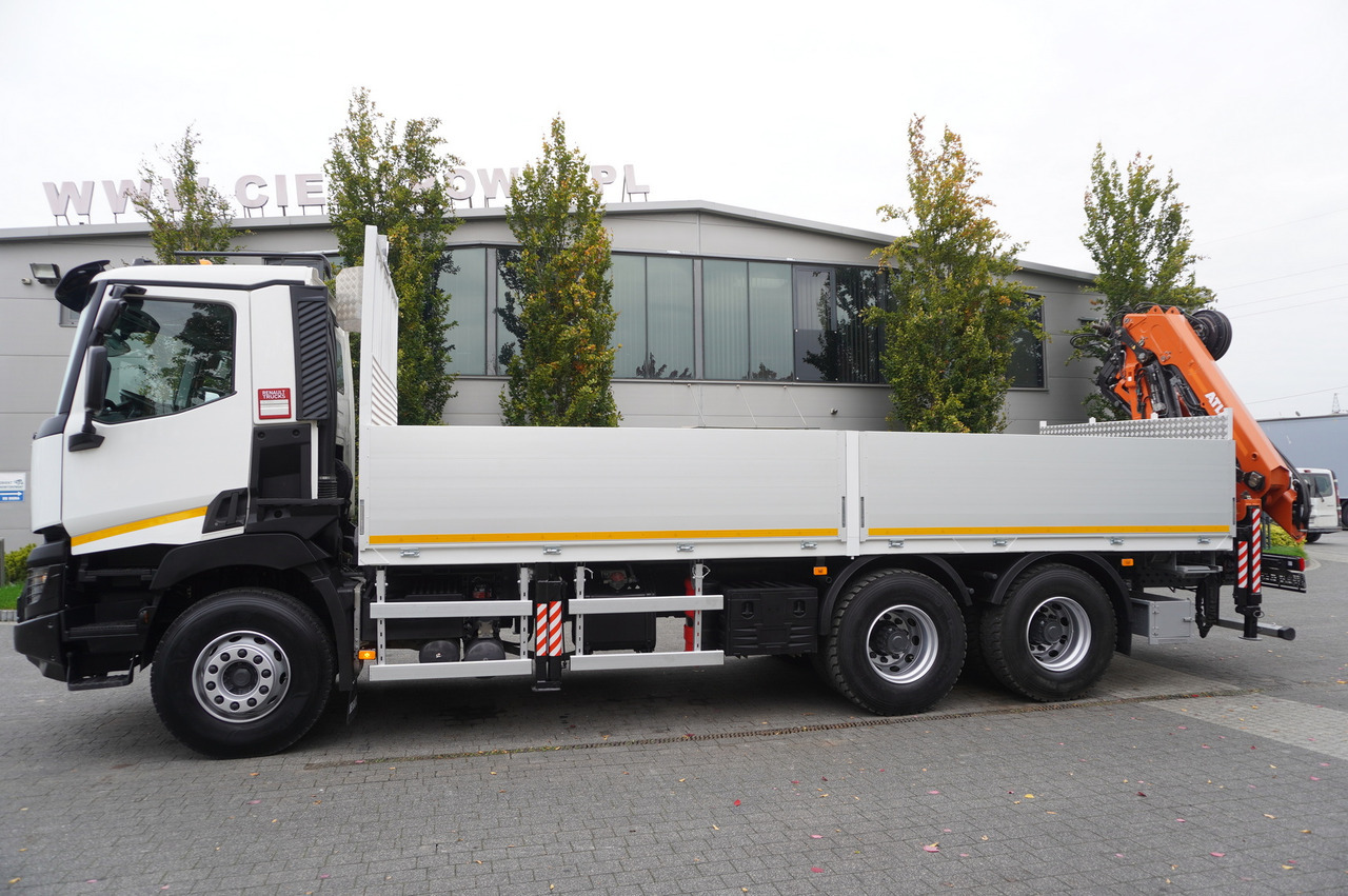 RENAULT C380 Comfort 6x4 / Atlas 172.3E crane / Range 12.3 m / capacity 6.1 t / Flatbed 17 EPAL - Autokran: das Bild 4 RENAULT C380 Comfort 6x4 / Atlas 172.3E crane / Range 12.3 m / capacity 6.1 t / Flatbed 17 EPAL - Autokran: das Bild 4
