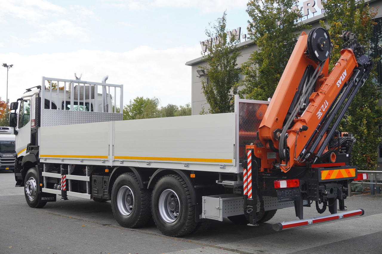 RENAULT C380 Comfort 6x4 / Atlas 172.3E crane / Range 12.3 m / capacity 6.1 t / Flatbed 17 EPAL - Autokran: das Bild 5 RENAULT C380 Comfort 6x4 / Atlas 172.3E crane / Range 12.3 m / capacity 6.1 t / Flatbed 17 EPAL - Autokran: das Bild 5