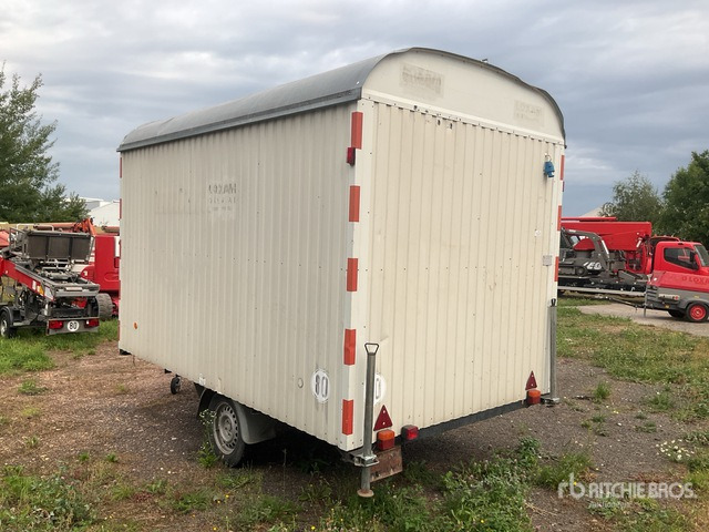 2012 Warrlich 3,50/80/KM/H S/A Enclosed Trailer - Wohncontainer, Anhänger: das Bild 2 2012 Warrlich 3,50/80/KM/H S/A Enclosed Trailer - Wohncontainer, Anhänger: das Bild 2