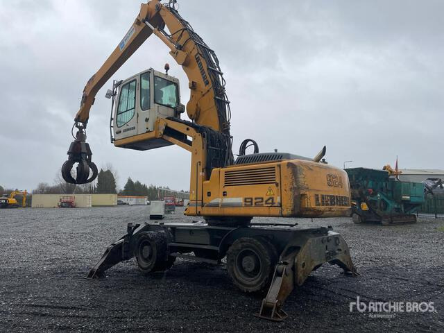 2008 Liebherr A924 Wheel Material Handler - Umschlagbagger: das Bild 2 2008 Liebherr A924 Wheel Material Handler - Umschlagbagger: das Bild 2