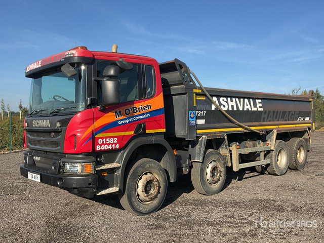Kipper 2016 Scania P410 8x4 Twin-Steer Tri/A Dump Truck: das Bild 1