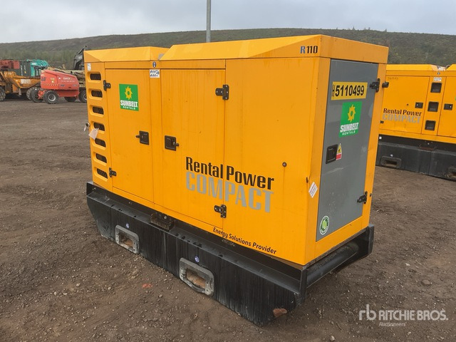 2016 Sdmo R110 100 kVA Skid-Mounted Generator Set - Stromgenerator: das Bild 3 2016 Sdmo R110 100 kVA Skid-Mounted Generator Set - Stromgenerator: das Bild 3