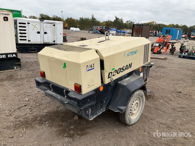 2017 Doosan 7/41 Mobile Air Compressor - Luftkompressor: das Bild 4 2017 Doosan 7/41 Mobile Air Compressor - Luftkompressor: das Bild 4