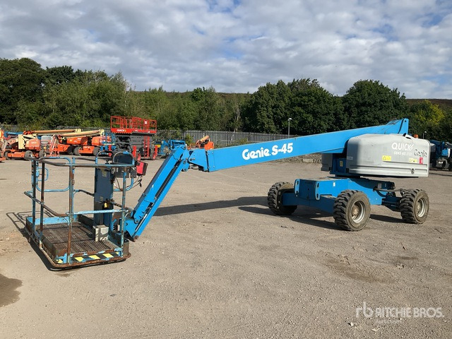 2017 Genie S45 4WD Diesel Telescopic Boom Lift - Teleskopbühne: das Bild 1 2017 Genie S45 4WD Diesel Telescopic Boom Lift - Teleskopbühne: das Bild 1