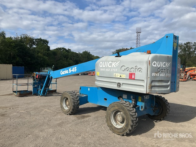 2017 Genie S45 4WD Diesel Telescopic Boom Lift - Teleskopbühne: das Bild 2 2017 Genie S45 4WD Diesel Telescopic Boom Lift - Teleskopbühne: das Bild 2