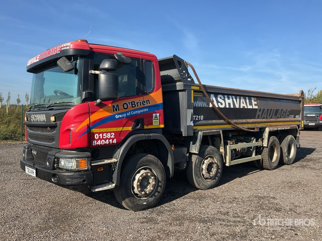 Kipper 2017 Scania P410 8x4 Twin-Steer Tri/A Dump Truck: das Bild 1
