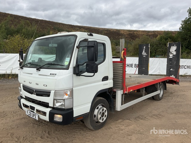 2021 Mitsubishi Canter 4x2 Flatbed Truck - Pritsche LKW: das Bild 2 2021 Mitsubishi Canter 4x2 Flatbed Truck - Pritsche LKW: das Bild 2