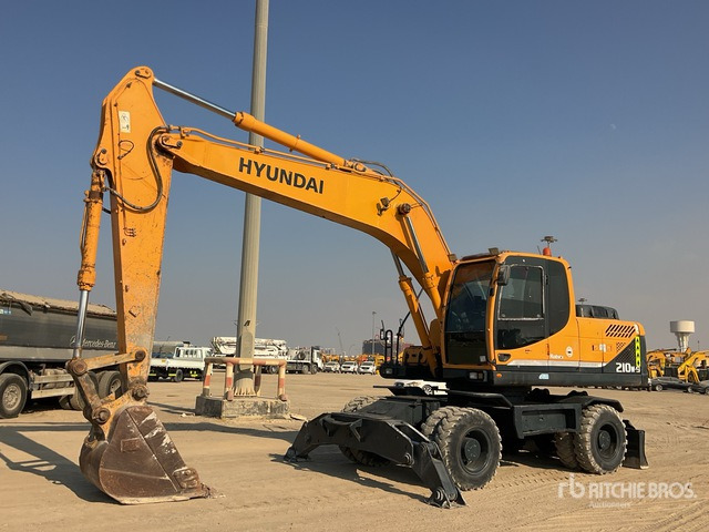 Hyundai Robex 210W-9S Wheel Excavator - Mobilbagger: das Bild 1 Hyundai Robex 210W-9S Wheel Excavator - Mobilbagger: das Bild 1
