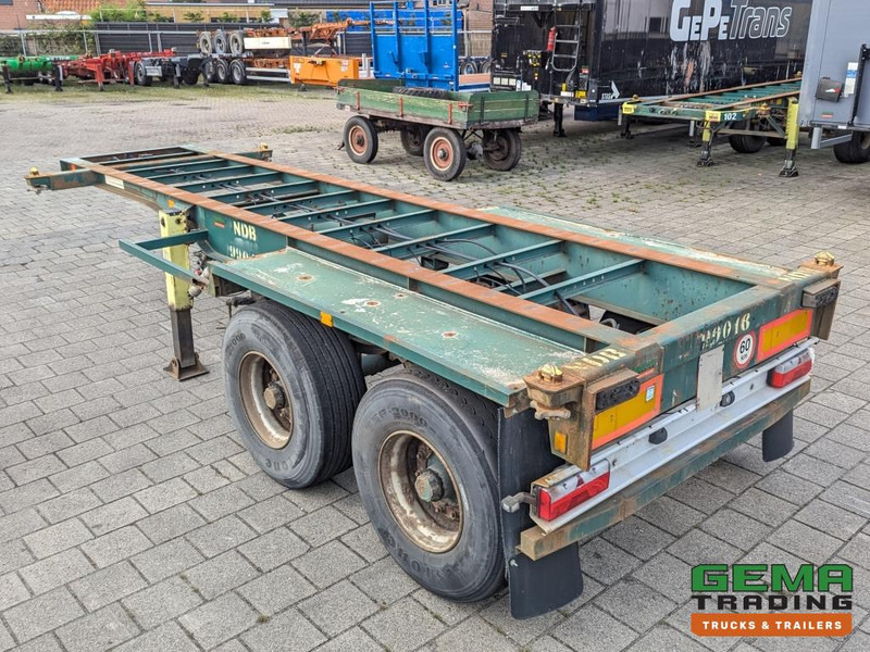 Flandria OP 20V 2A 2-Assen ROR - DrumBrakes - Steel Suspension - 20FT (O1980) - Container/ Wechselfahrgestell Auflieger: das Bild 2 Flandria OP 20V 2A 2-Assen ROR - DrumBrakes - Steel Suspension - 20FT (O1980) - Container/ Wechselfahrgestell Auflieger: das Bild 2