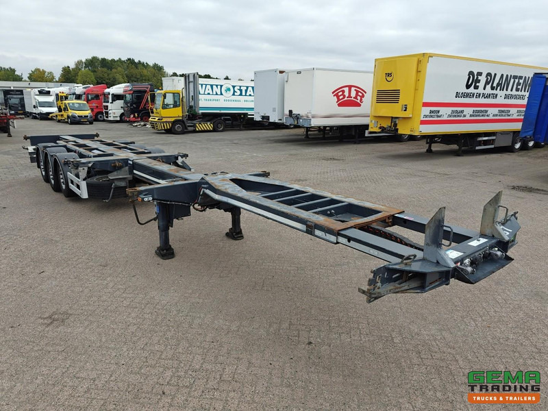 Pacton ET3 3-Assen SAF - MULTI - Schijfremmen - LiftAs - 3x Uitschuifbaar - 03/2026 APK - Container/ Wechselfahrgestell Auflieger: das Bild 4 Pacton ET3 3-Assen SAF - MULTI - Schijfremmen - LiftAs - 3x Uitschuifbaar - 03/2026 APK - Container/ Wechselfahrgestell Auflieger: das Bild 4