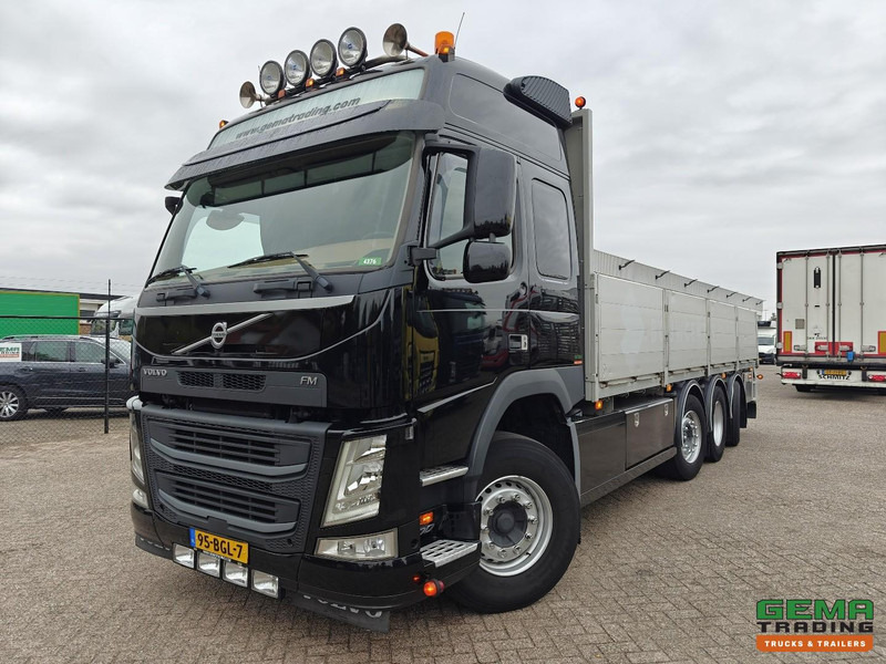 Volvo FM500 8x2/6 Globetrotter Euro6B - Open Laadbak 7.3M - HH Vloer - Alu Zijborden - Stuur/LiftAssen - Pritsche LKW: das Bild 1 Volvo FM500 8x2/6 Globetrotter Euro6B - Open Laadbak 7.3M - HH Vloer - Alu Zijborden - Stuur/LiftAssen - Pritsche LKW: das Bild 1