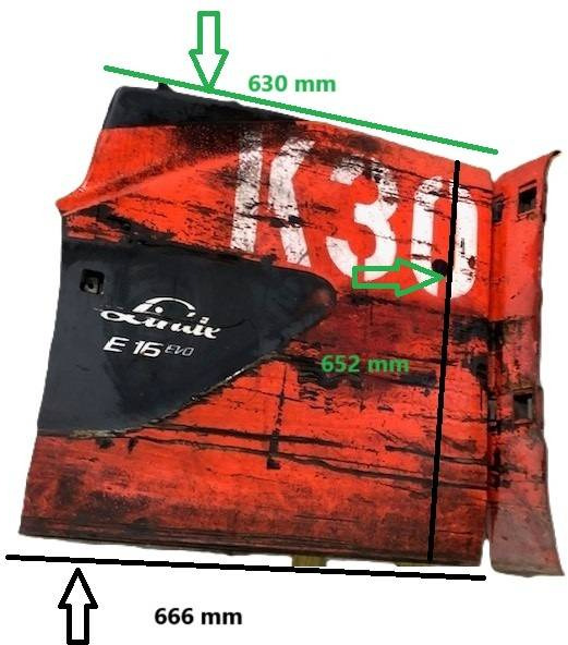 Door assy. for Linde 386-02 - Rahmen/ Chassis für Flurförderzeug: das Bild 2 Door assy. for Linde 386-02 - Rahmen/ Chassis für Flurförderzeug: das Bild 2