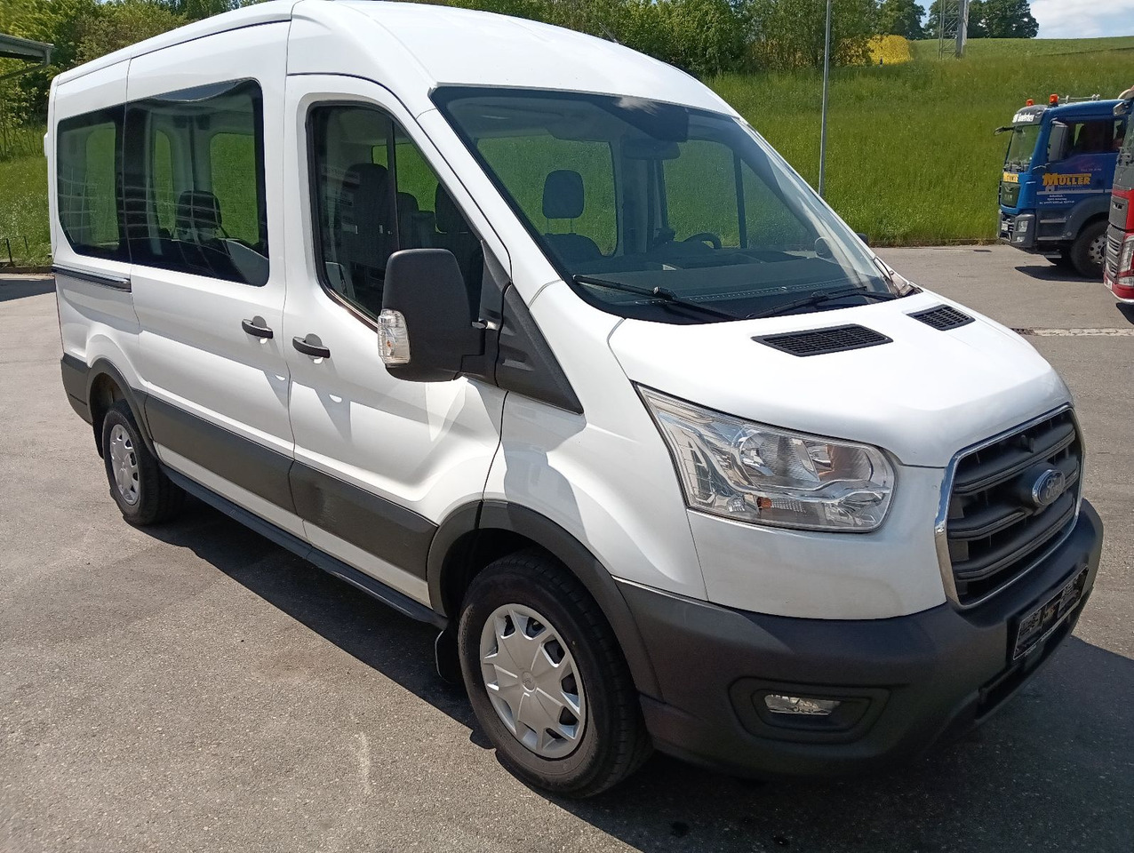 Ford Transit Kombi 350 L2 Trend 9-Sitzer 2xHeizung/Kl - Personentransporter, Transporter mit Doppelkabine: das Bild 1 Ford Transit Kombi 350 L2 Trend 9-Sitzer 2xHeizung/Kl - Personentransporter, Transporter mit Doppelkabine: das Bild 1