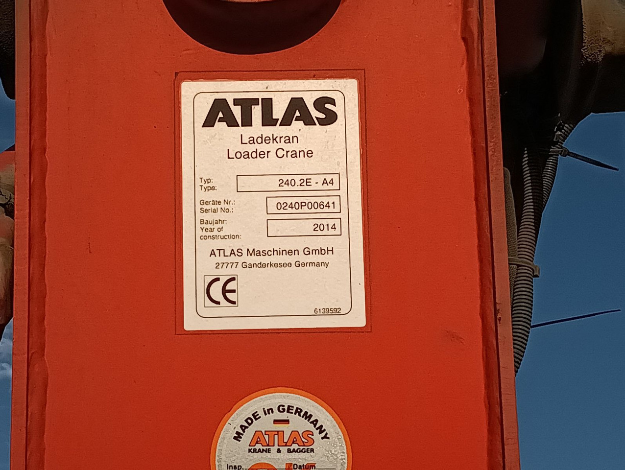 MAN TGS 26:480 6x4 EURO5 ATLAS 240.2E-A4 3-S-Kipper - Kipper, Autokran: das Bild 2 MAN TGS 26:480 6x4 EURO5 ATLAS 240.2E-A4 3-S-Kipper - Kipper, Autokran: das Bild 2