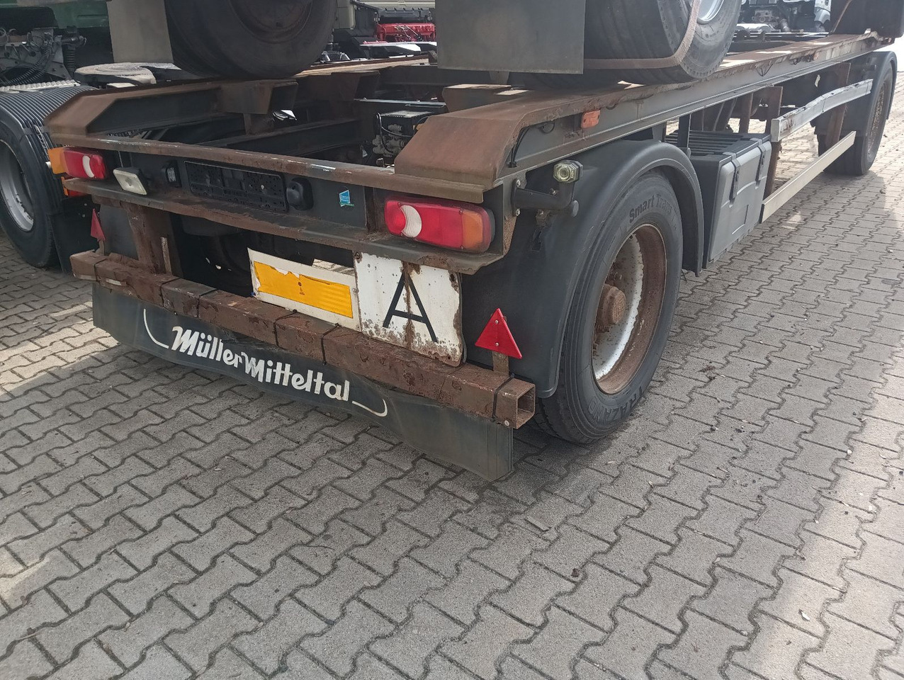 Müller-Mitteltal RA18 Abrollanhänger 7m BPW Trommel TÜV 5/2025 Müller-Mitteltal RA18 Abrollanhänger 7m BPW Trommel TÜV 5/2025 - Abrollanhänger/ Absetzanhänger: das Bild 2 Müller-Mitteltal RA18 Abrollanhänger 7m BPW Trommel TÜV 5/2025 Müller-Mitteltal RA18 Abrollanhänger 7m BPW Trommel TÜV 5/2025 - Abrollanhänger/ Absetzanhänger: das Bild 2