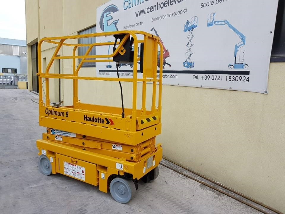 Haulotte Optimum 8 - Scherenbühne: das Bild 1 Haulotte Optimum 8 - Scherenbühne: das Bild 1