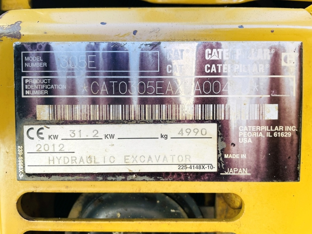 Caterpillar 305E CR (4086) - Minibagger: das Bild 4 Caterpillar 305E CR (4086) - Minibagger: das Bild 4