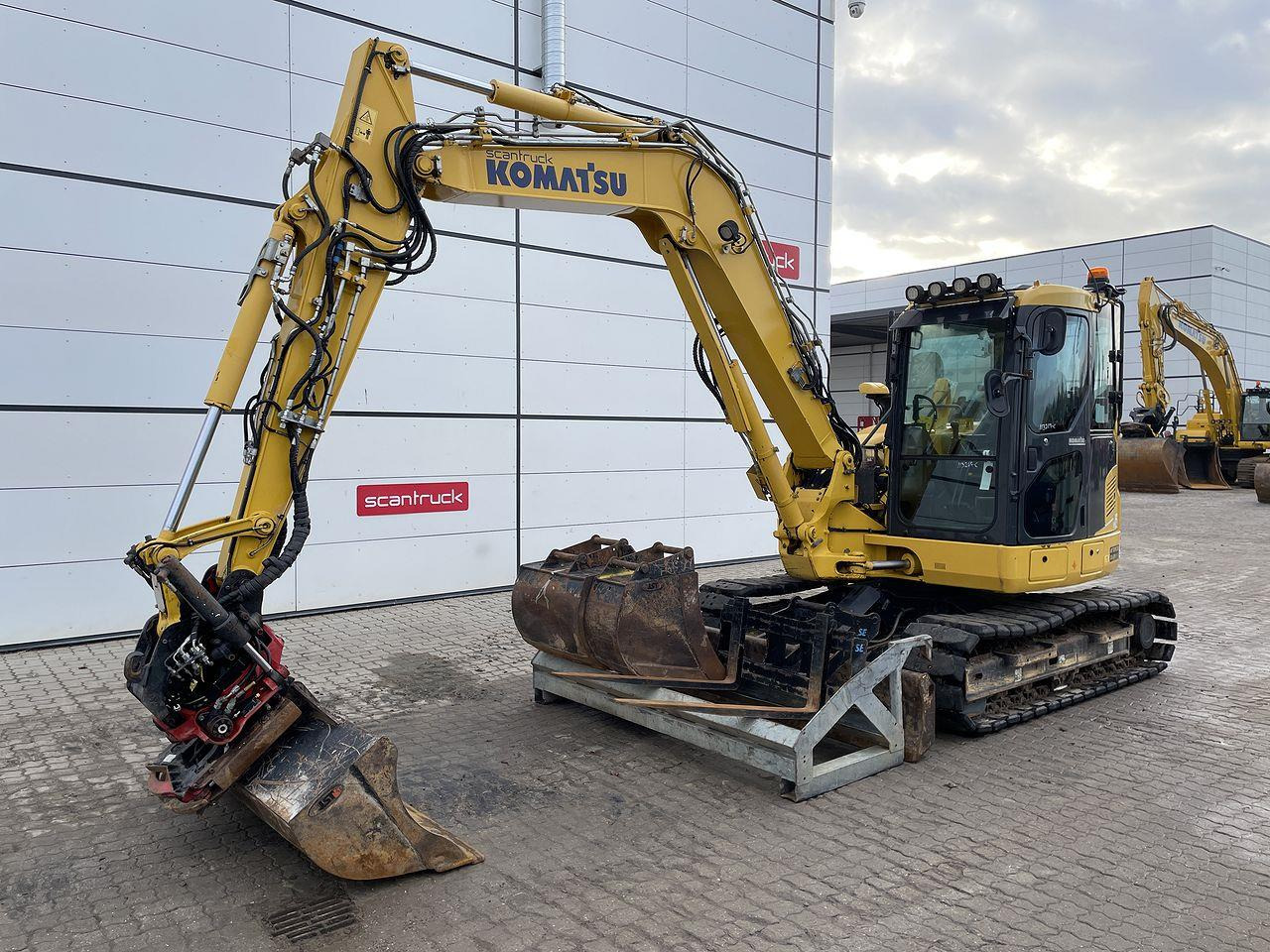 Komatsu PC88MR-10 - Minibagger: das Bild 1 Komatsu PC88MR-10 - Minibagger: das Bild 1