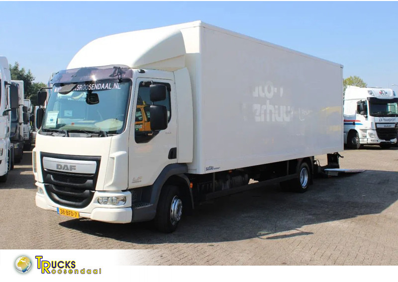 DAF LF 180 + Euro 6 + Dhollandia Lift + 12t - Koffer LKW: das Bild 1 DAF LF 180 + Euro 6 + Dhollandia Lift + 12t - Koffer LKW: das Bild 1