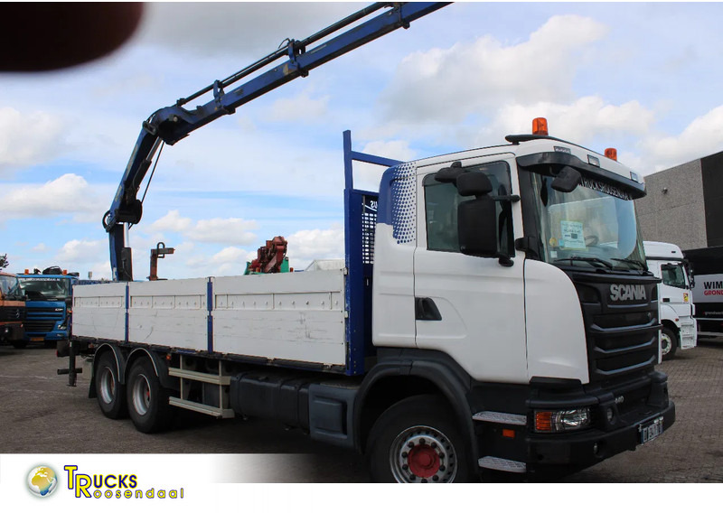 Scania G440 hiab 166-4 hipro + 6x4 + manual + remote - Autokran: das Bild 1 Scania G440 hiab 166-4 hipro + 6x4 + manual + remote - Autokran: das Bild 1