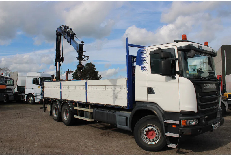 Scania G440 hiab 166-4 hipro + 6x4 + manual + remote - Autokran: das Bild 4 Scania G440 hiab 166-4 hipro + 6x4 + manual + remote - Autokran: das Bild 4