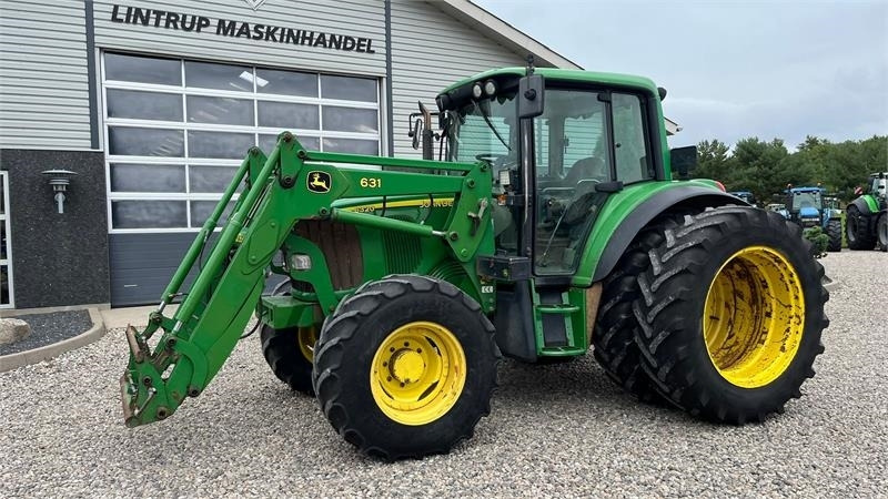 John Deere 6320 m/JD 631 Frontlæsser AutoPower og TLS affjed - Traktor: das Bild 2 John Deere 6320 m/JD 631 Frontlæsser AutoPower og TLS affjed - Traktor: das Bild 2