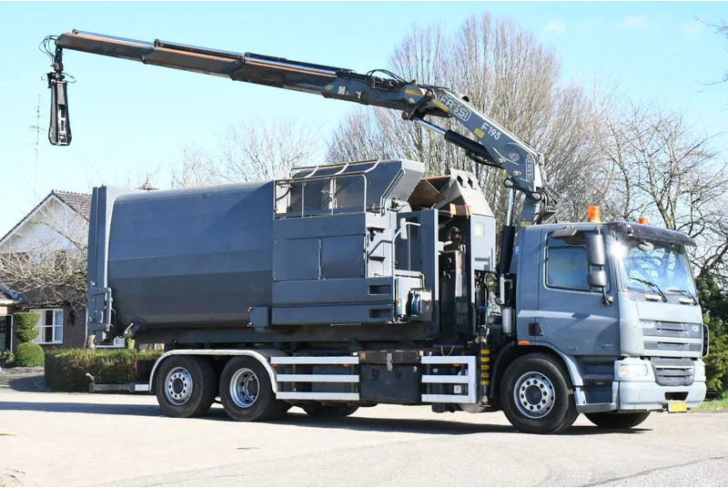 DAF CF75/310 FAN !!KRAAN/HAAK!!PERSCONTAINER!!HIGH PRESURRE CLEANING!!HOGEDRUK REINIGING!!HOCH DRUCK WASHEN SYSTEM!!REINIGING!GEJO B - Abrollkipper, Autokran: das Bild 3 DAF CF75/310 FAN !!KRAAN/HAAK!!PERSCONTAINER!!HIGH PRESURRE CLEANING!!HOGEDRUK REINIGING!!HOCH DRUCK WASHEN SYSTEM!!REINIGING!GEJO B - Abrollkipper, Autokran: das Bild 3