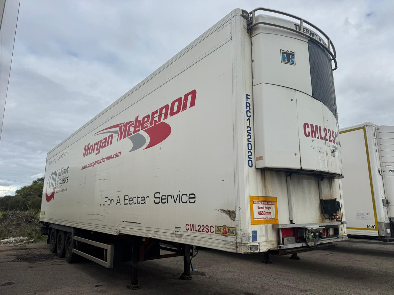 Gray and Adams 2014 SLXe 300 – CML22SC - Kühlkoffer Auflieger: das Bild 2 Gray and Adams 2014 SLXe 300 – CML22SC - Kühlkoffer Auflieger: das Bild 2