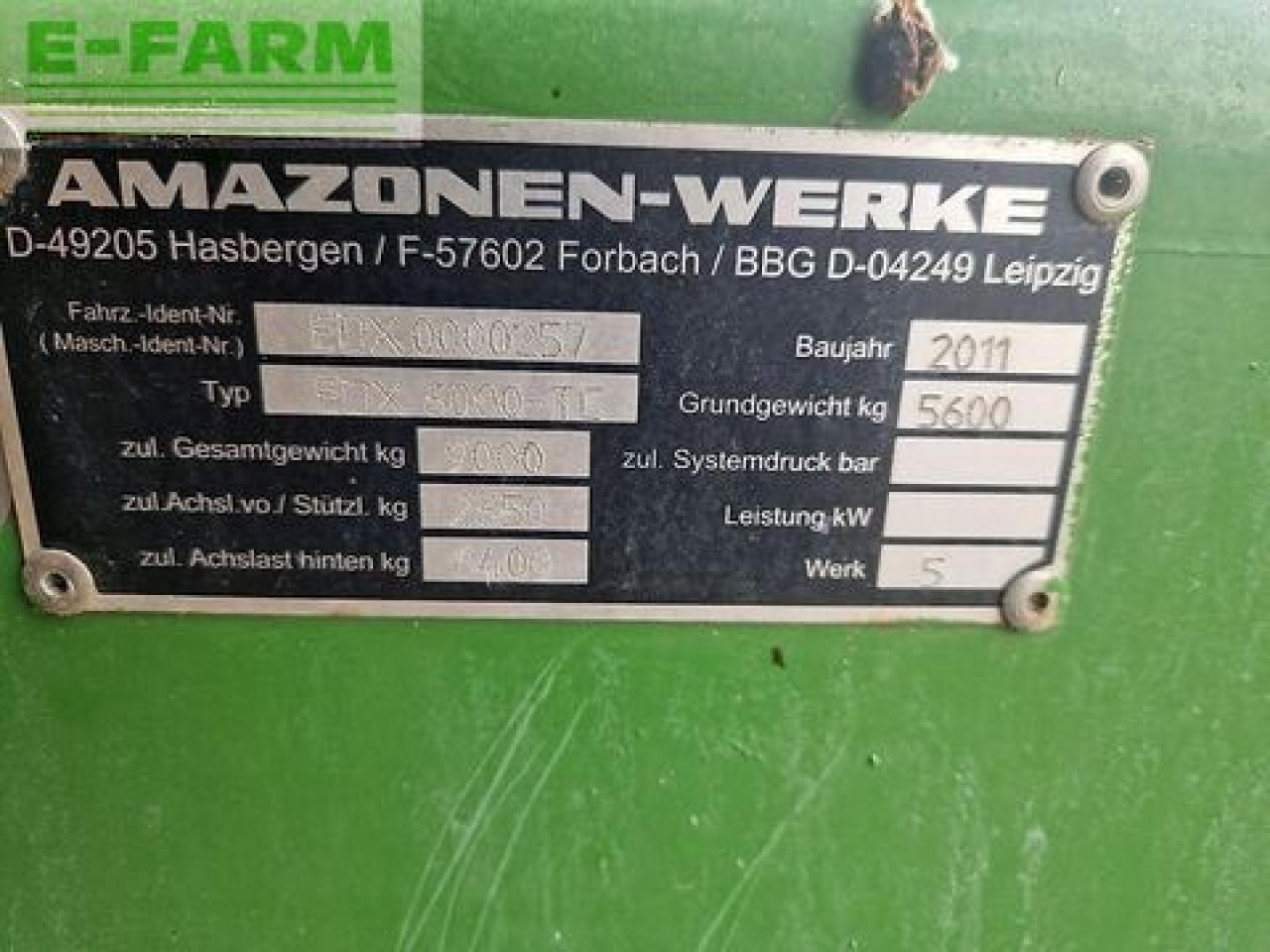 Amazone edc 6000-tc 8-75 - Einzelkornsämaschine: das Bild 5 Amazone edc 6000-tc 8-75 - Einzelkornsämaschine: das Bild 5