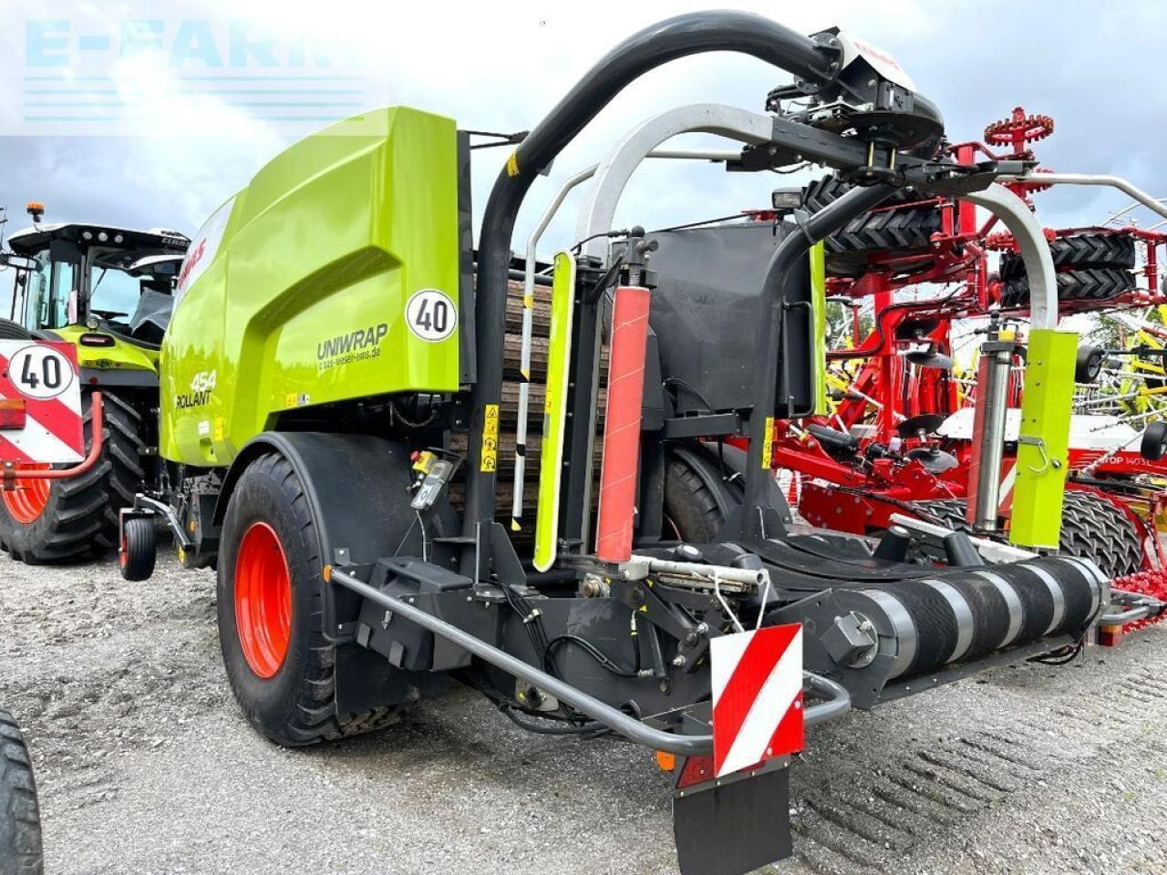 CLAAS rollant 454 rc pro uniwrap - Packenpresse: das Bild 3 CLAAS rollant 454 rc pro uniwrap - Packenpresse: das Bild 3