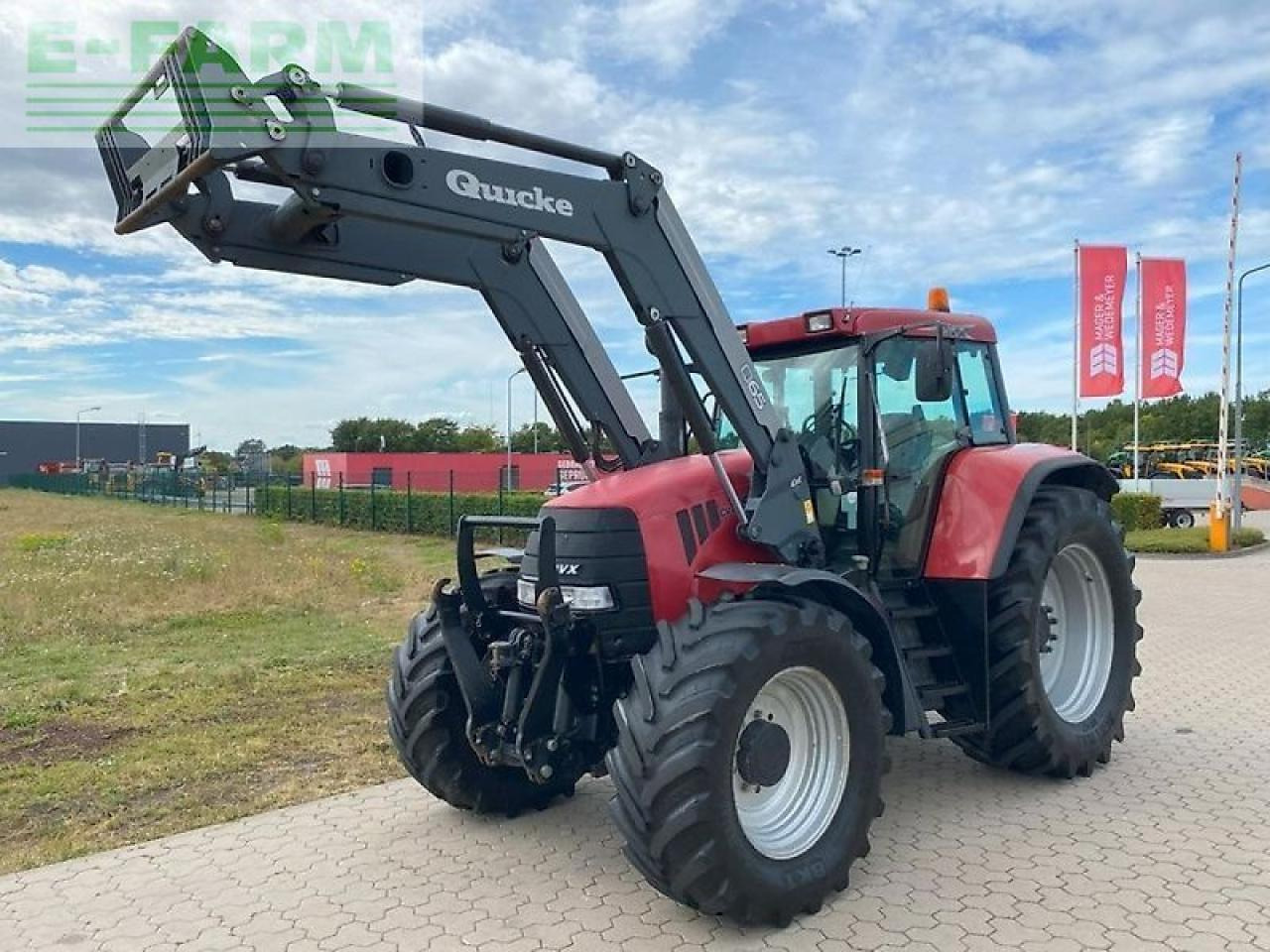 Case-IH cvx 150 mit frontlader - Traktor: das Bild 1 Case-IH cvx 150 mit frontlader - Traktor: das Bild 1