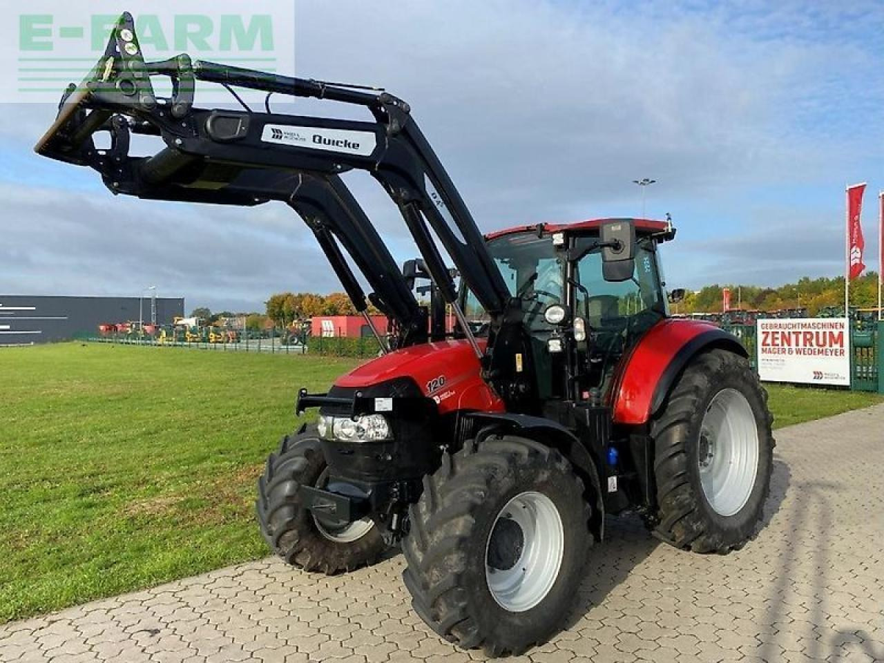 Case-IH luxxum 120 mit alö lader - Traktor: das Bild 1 Case-IH luxxum 120 mit alö lader - Traktor: das Bild 1