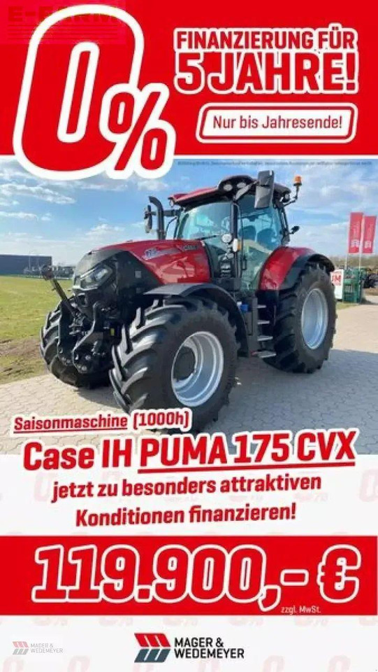 Case-IH puma cvx 175 - 0,0% fina 5 jahre ! CVX - Traktor: das Bild 1 Case-IH puma cvx 175 - 0,0% fina 5 jahre ! CVX - Traktor: das Bild 1