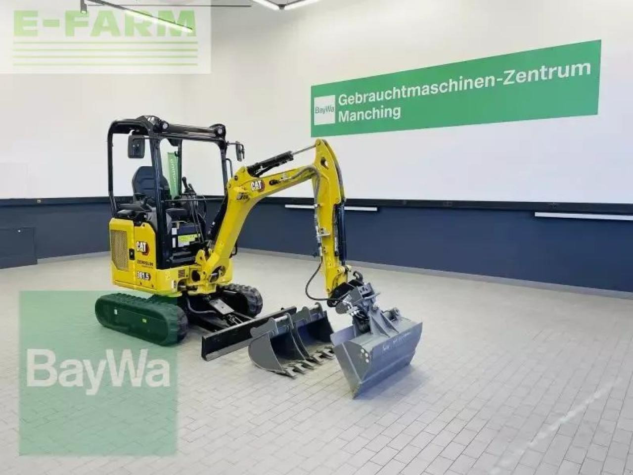 Caterpillar 301.5 - Minibagger: das Bild 1 Caterpillar 301.5 - Minibagger: das Bild 1