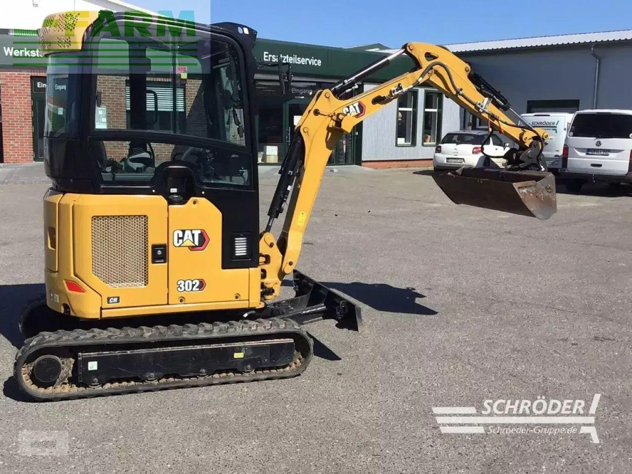 Caterpillar 302 cr / garantie / inkl. 2x löffel - Minibagger: das Bild 2 Caterpillar 302 cr / garantie / inkl. 2x löffel - Minibagger: das Bild 2