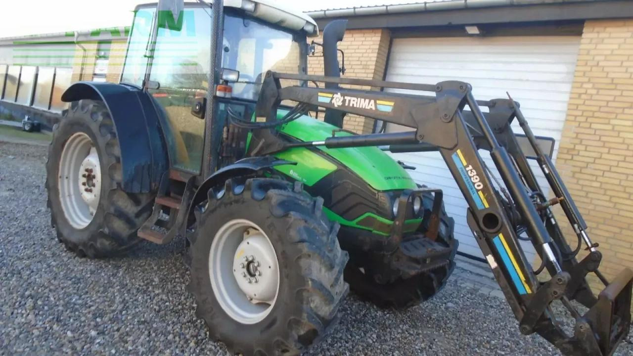 Deutz-Fahr agroplus 95 dt m/ trima 1390 frontlæsser - Traktor: das Bild 1 Deutz-Fahr agroplus 95 dt m/ trima 1390 frontlæsser - Traktor: das Bild 1