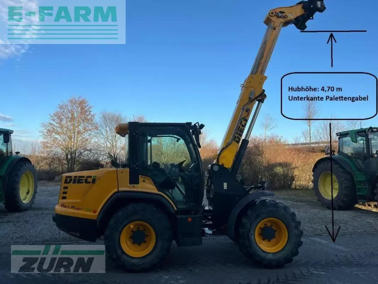 Dieci agri pivot t60 teleskopradlader - Minibagger: das Bild 3 Dieci agri pivot t60 teleskopradlader - Minibagger: das Bild 3