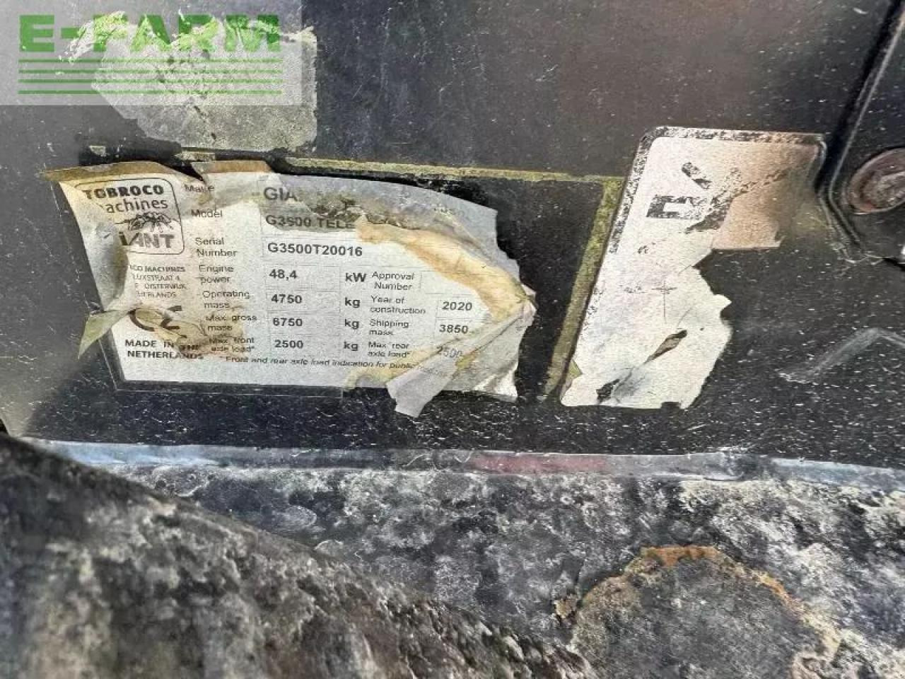 Radlader Giant g3500: das Bild 8