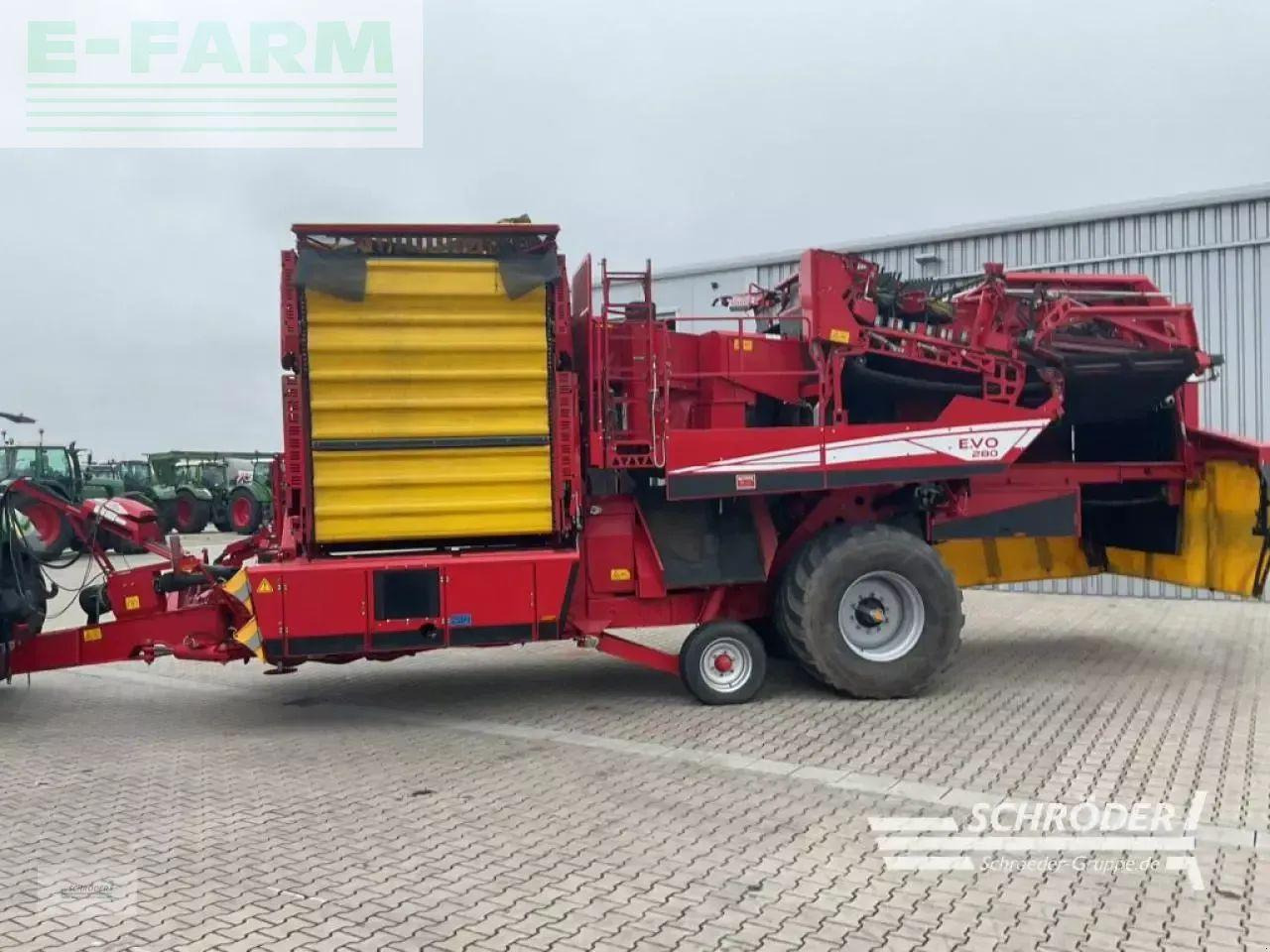 Grimme evo 280 - Kartoffelroder: das Bild 1 Grimme evo 280 - Kartoffelroder: das Bild 1